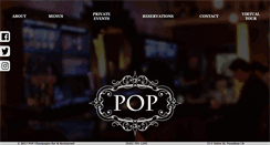 Desktop Screenshot of popchampagnebar.com